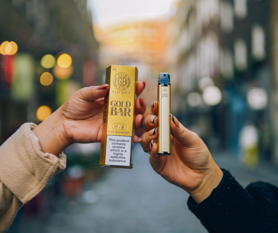 GOLD BAR 600 DISPOSABLE VAPE